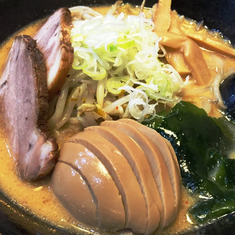 味噌らーめん味付け玉子(百列軒)