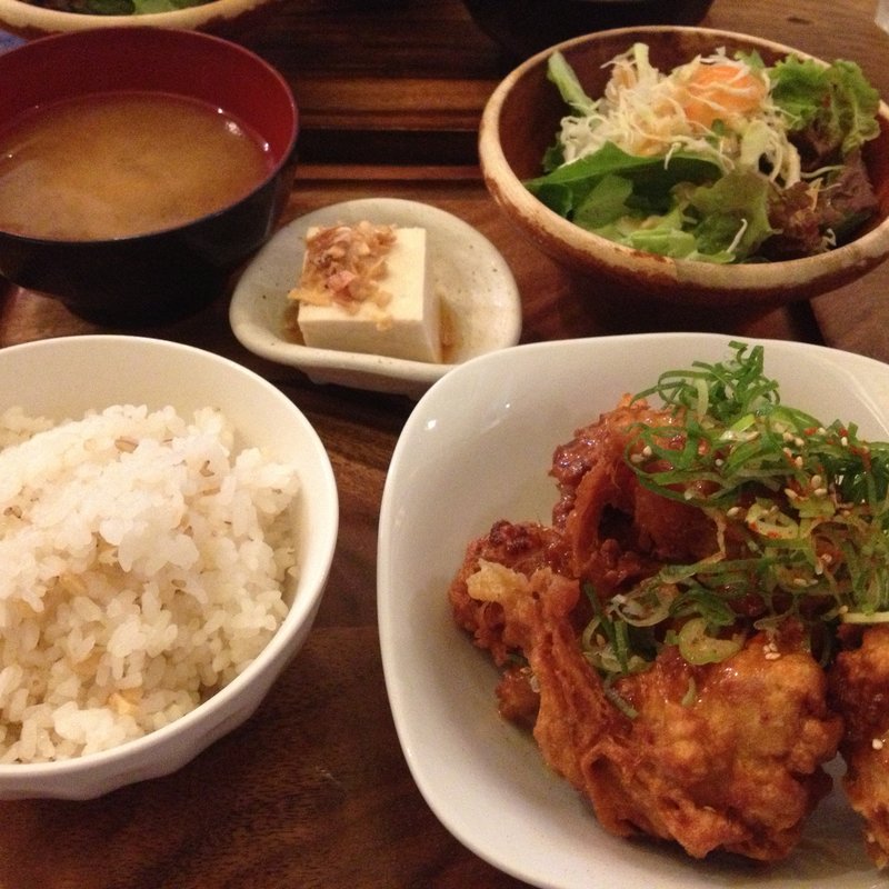 夜ご飯セット(ラジオカフェ )