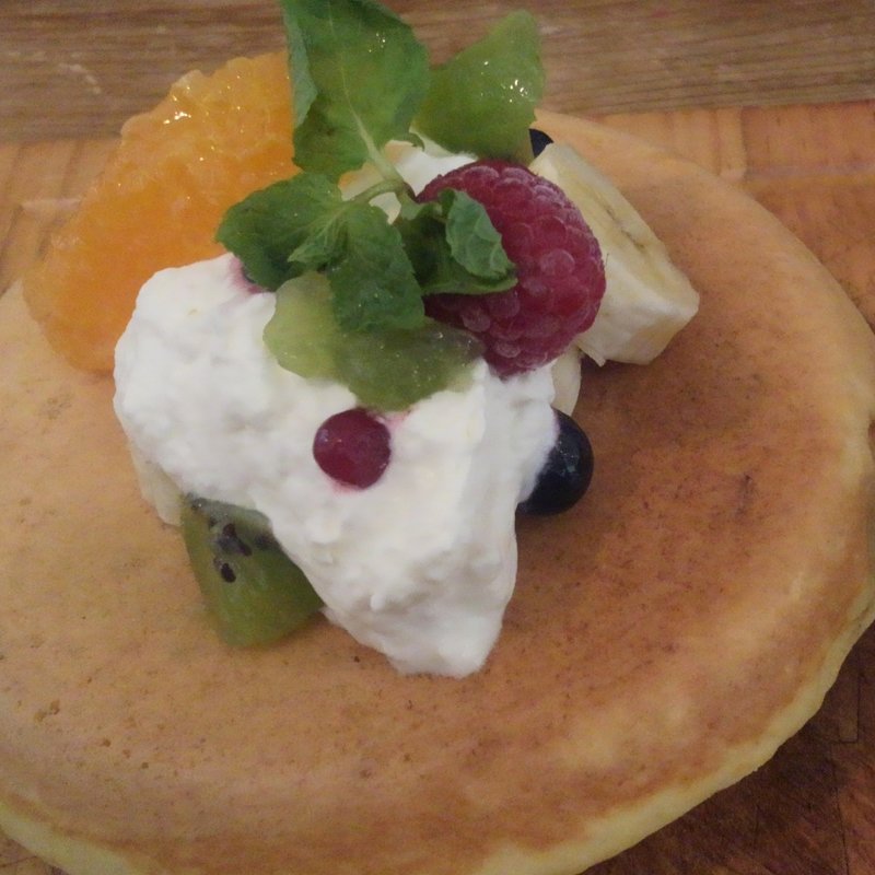フルーツパンケーキ(嵯峨野湯)