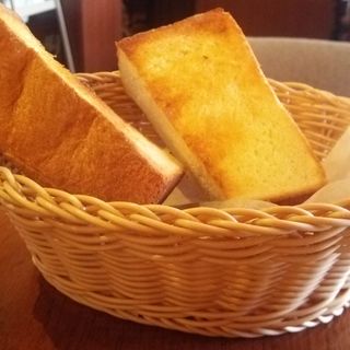 厚切りバタートースト ダブル(カフェ・ド・セントロ 久喜テラレス店)