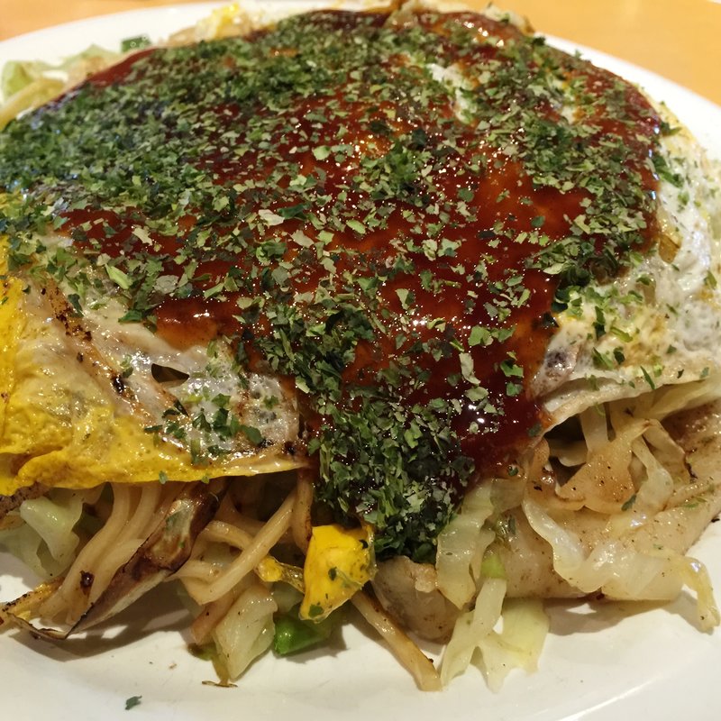 広島焼きランチ　スペシャル(広島焼き みやこ亭 水天宮店 )