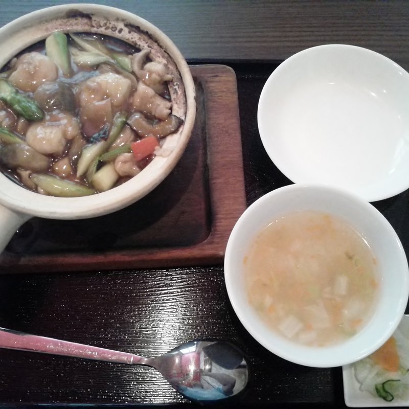 五目あんかけ土鍋炒飯(無双)