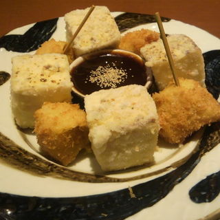 豆腐と京麩の田楽(音羽茶屋 江坂店)