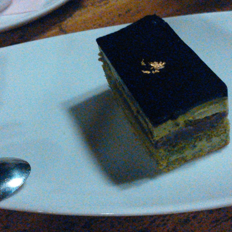 抹茶のオペラケーキ(Ocean table)