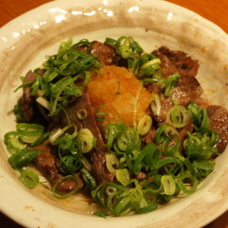 牛たんおろしポン酢(牛たん処　たん味屋　烏丸店)