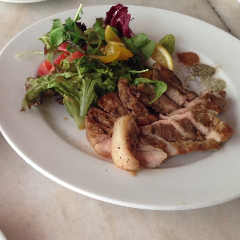 豚肩ロースのグリル(カフェ コットンクラブ)