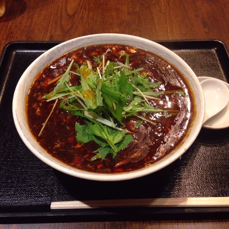 酸辣湯麺(天地(あまっち))