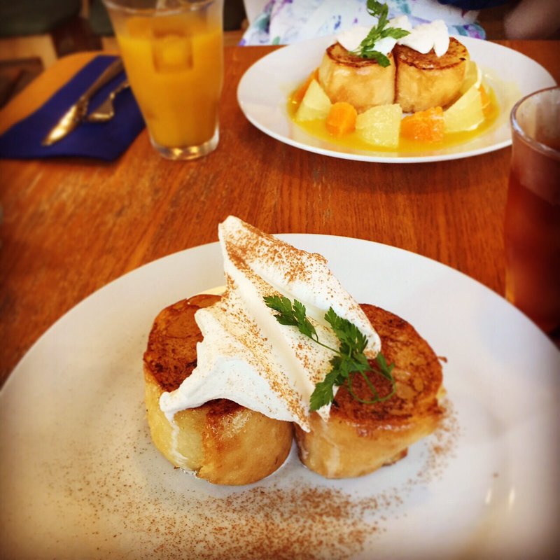 プレミアムフレンチトースト(cafe Haru and haru)