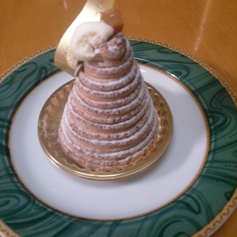 モンブラン(ラ ブティック ドゥ ジョエル・ロブション 丸の内ブリックスクエア店)