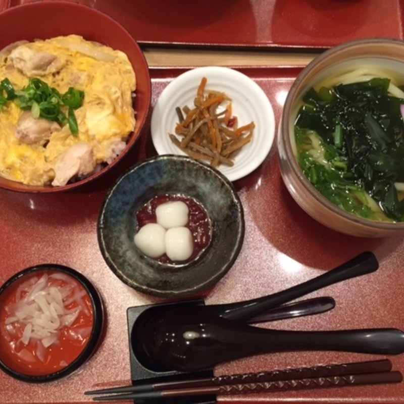 親子丼セット(冨士屋 天王寺MIOプラザ館店)