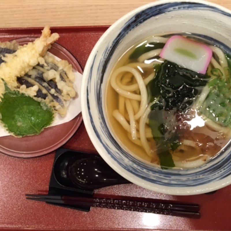 天ぷらうどん(冨士屋 天王寺MIOプラザ館店)