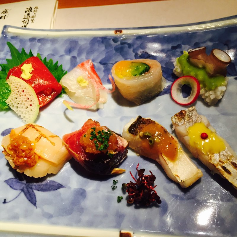 お造り（雪コースの中で）(喜川)