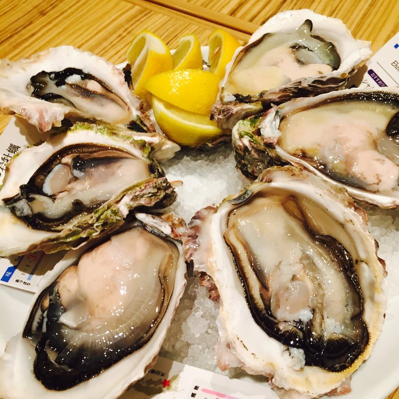 旬の生牡蠣 Oyster Platter 6P(キンカウーカ　小田急新宿店)