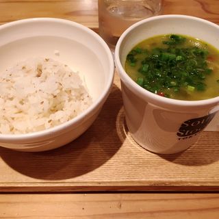 緑の野菜と岩塩のスープ(スープストックトーキョー 京都ポルタ店 )
