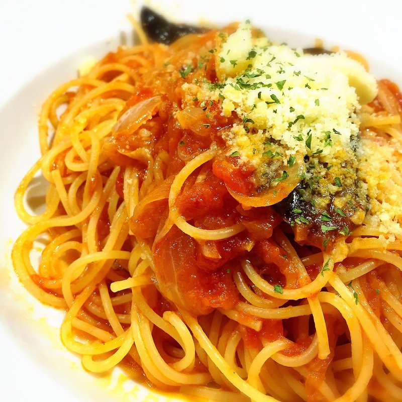 トマト＆ナスのスパゲティ（シチリアーナ）(パスタ小僧 天六店 )