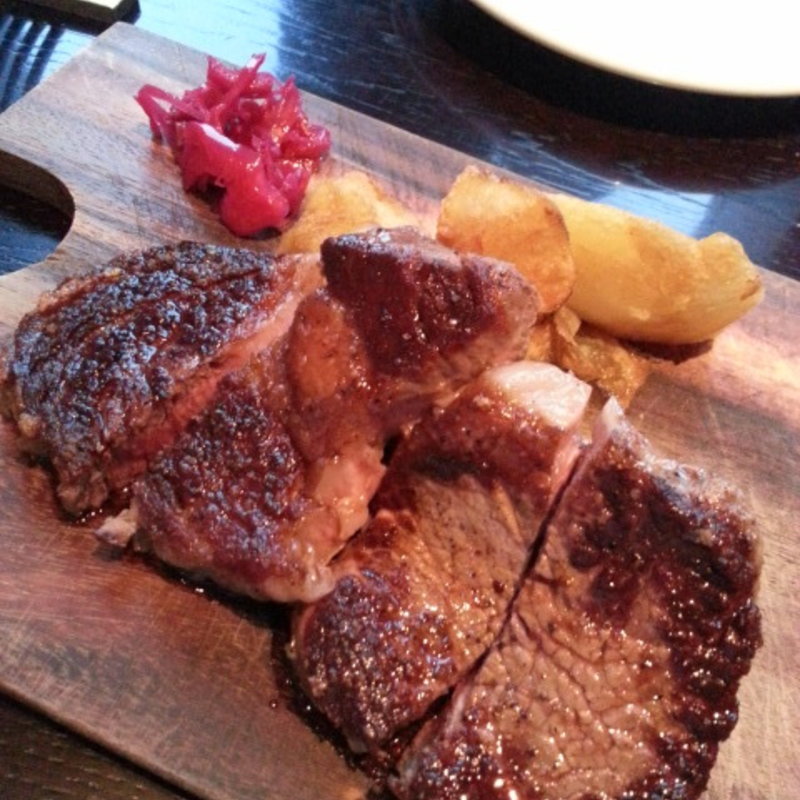 本日のステーキ(THE CITY BAKERY BRASSERIE RUBIN)