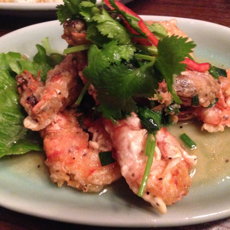 エビのガーリック炒め(クルン・サイアム 大井町店 )