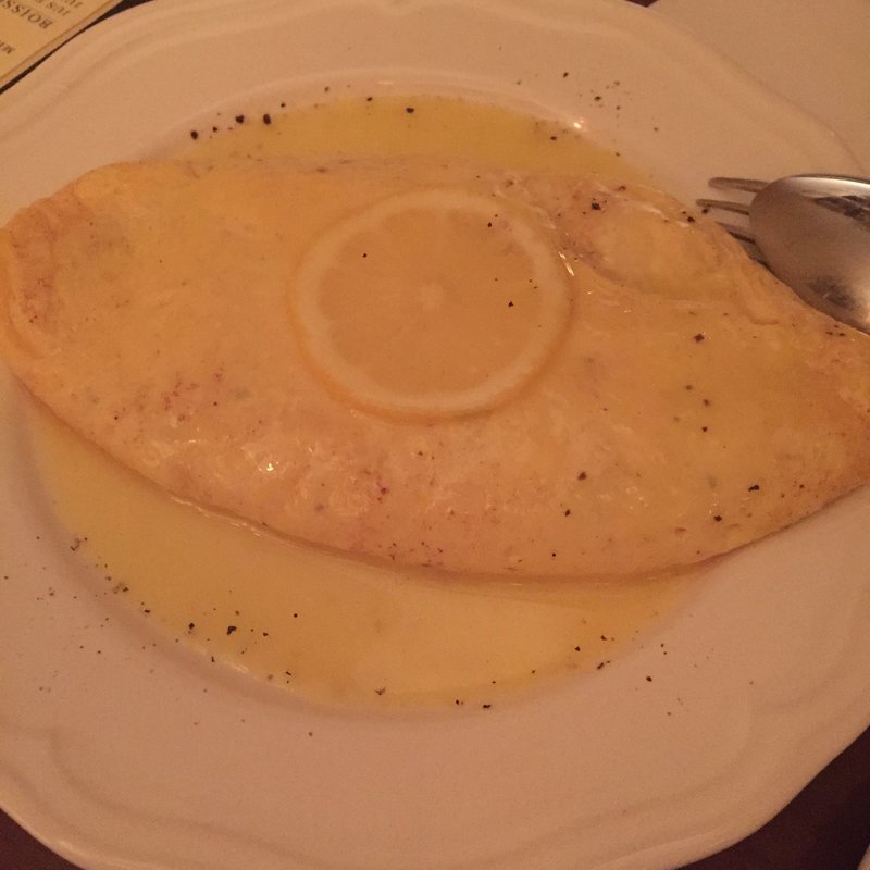 オムレツ　レモンバター(バルネ)