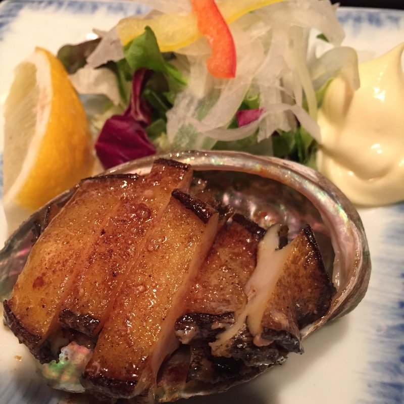 鮑のステーキ(ほっとけや 京都ホテルオークラ店 )