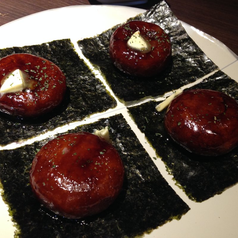 北あかりの手作り芋もち(北海道まるごとダイニング　うまいっしょ)