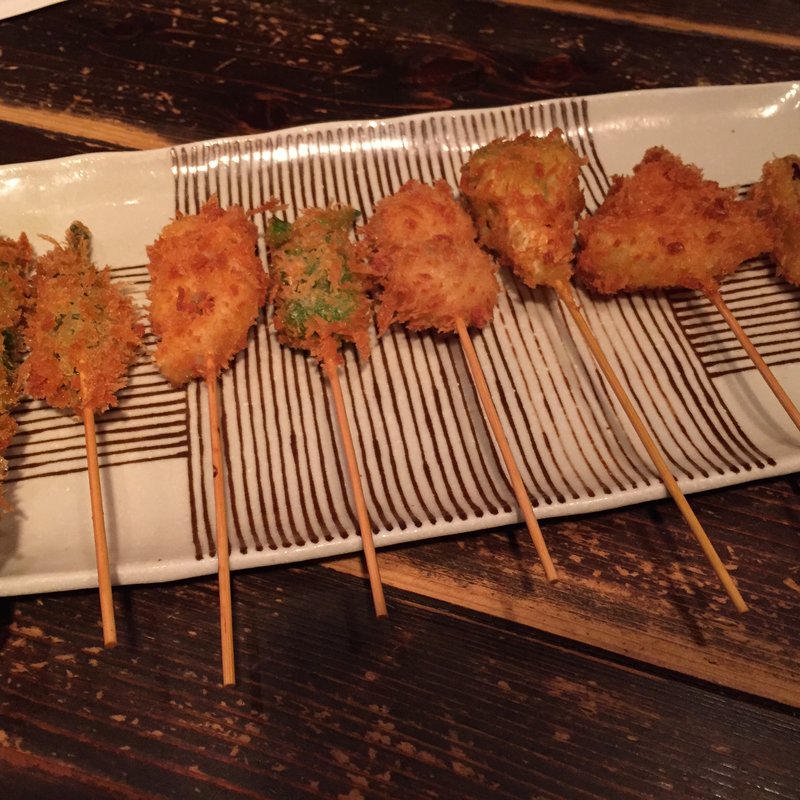 野菜の串カツ盛り合わせ(ほっとけや 京都ホテルオークラ店 )