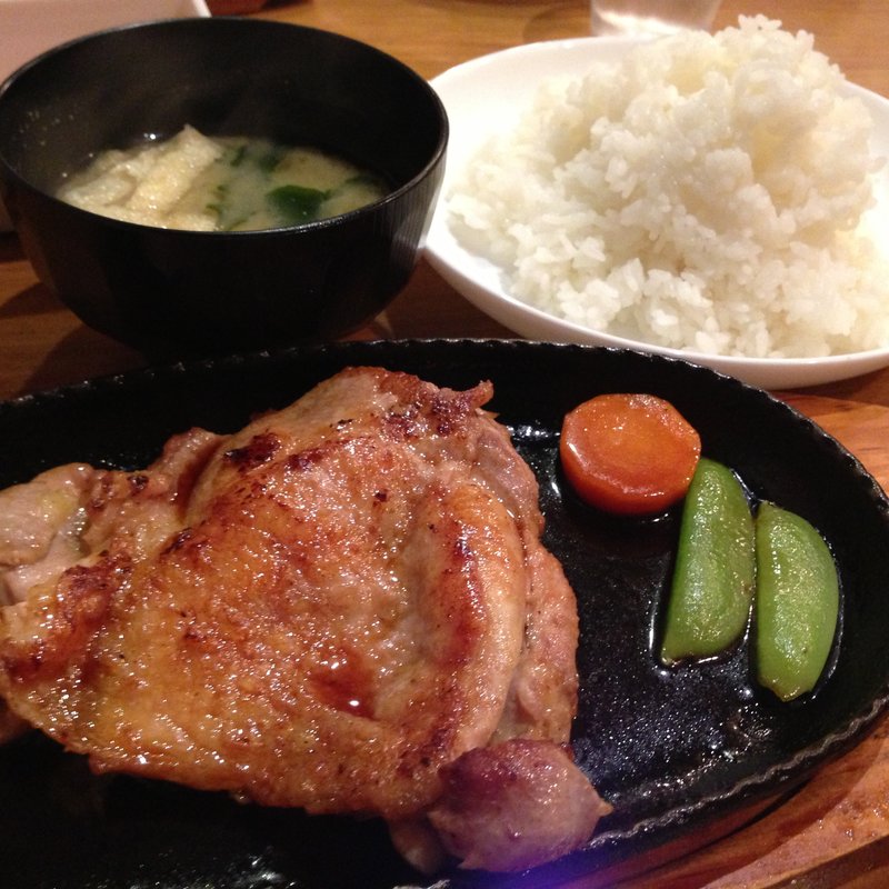 照り焼きチキンセット(たなか)