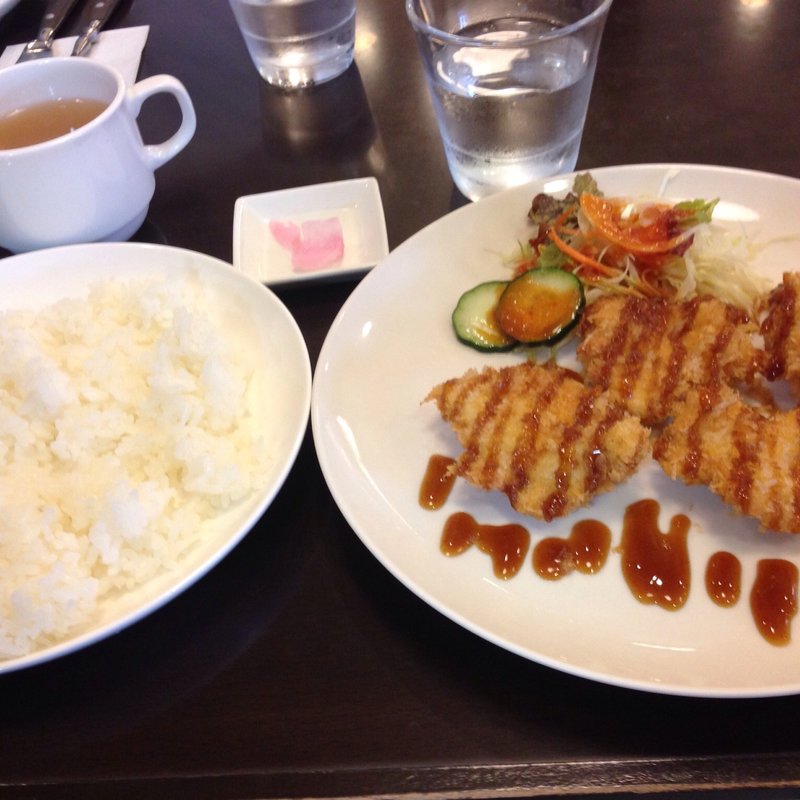 チキンカツ定食(コビアン)