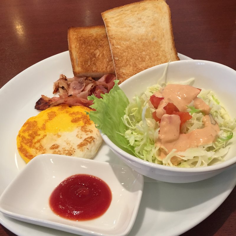 朝モス トーストセット(モスバーガー)