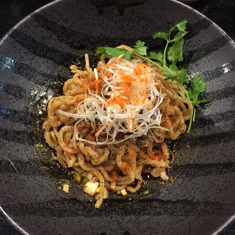 四川風まぜそば(つけ麺 井手 本店)