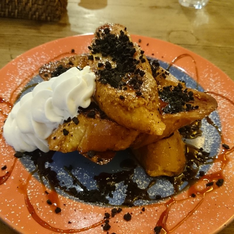 フレンチトースト（アメリカンカラメルクランチ）(パンケーキハウスＰＡＵＳ)