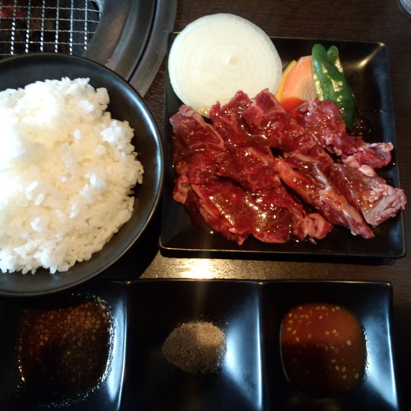 ハラミセット(焼肉武藤道場)