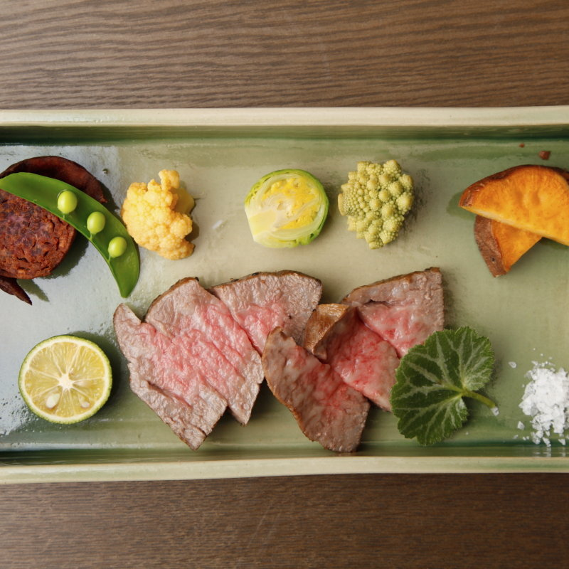 和牛のステーキ(麻布春秋 （あざぶしゅんじゅう）)