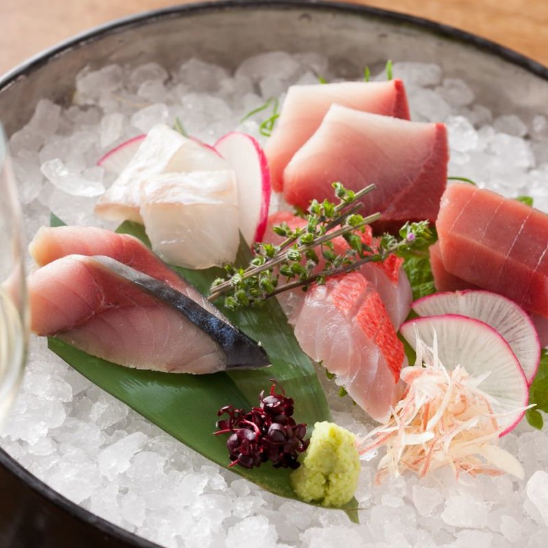 鮮魚のカルパッチョ(春秋ユラリ 恵比寿 （しゅんじゅうゆらり）)