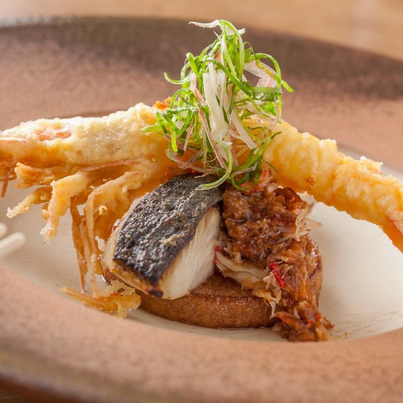 サバと海老の素揚げ(春秋ユラリ 恵比寿 （しゅんじゅうゆらり）)