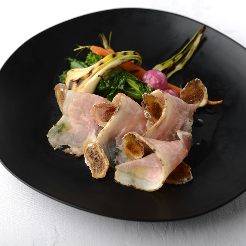 生ハムの盛り合わせ(アンジェパティオレストラン)