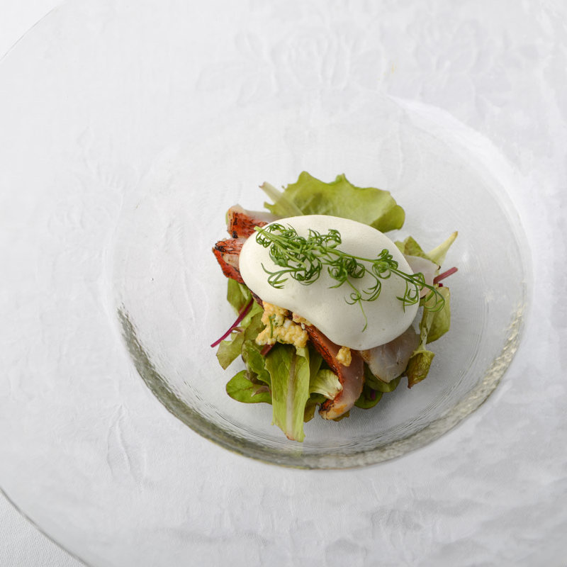 グリル真鯛と野菜(アンジェパティオレストラン)