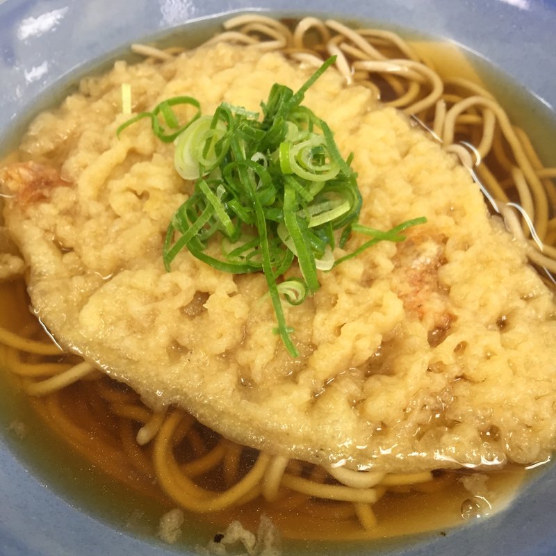 天ぷらそば(阪急そば 上桂店 （はんきゅうそば）)