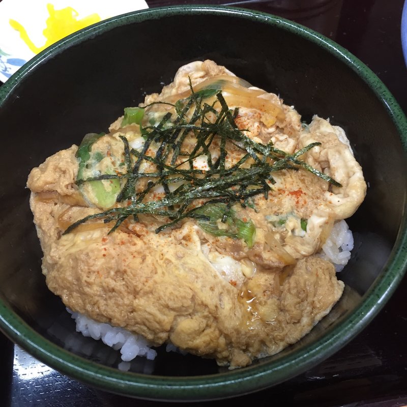 天たま丼(阪急そば 上桂店 （はんきゅうそば）)