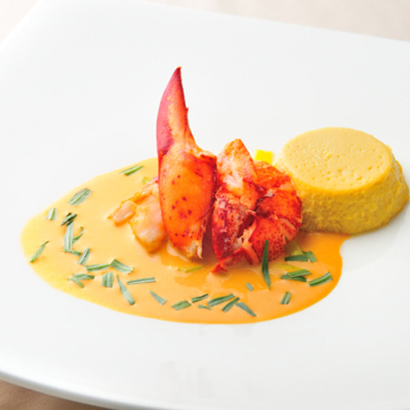 オマール海老のグリル　肝ソース(ヴァンテアン )