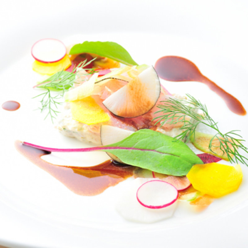 鮮魚のカルパッチョ(ヴァンテアン )