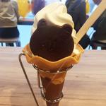 北海道プレミアムソフトクリーム(LINE Cafe FUKUOKA)
