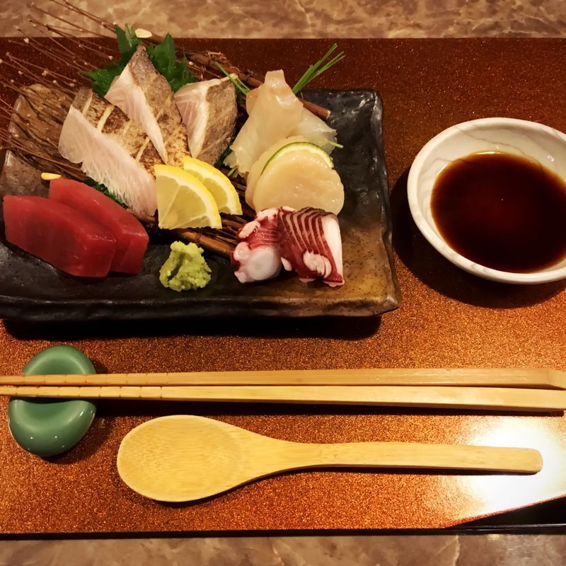 おまかせコース お刺身盛り合わせ(きすけ)