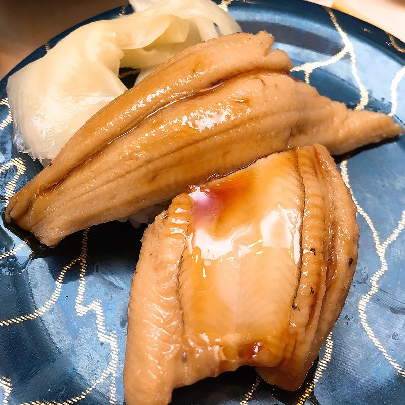 あなご(廻るすしざんまい 築地店)