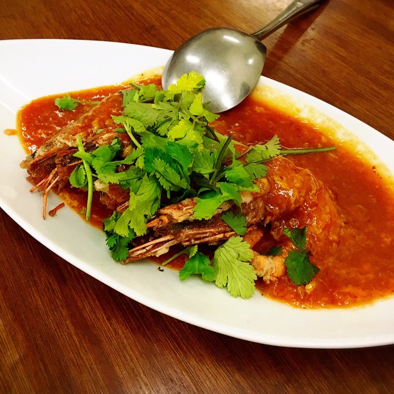 大海老のタイ風スパイシー・グリル(ファイブスター・カフェ )