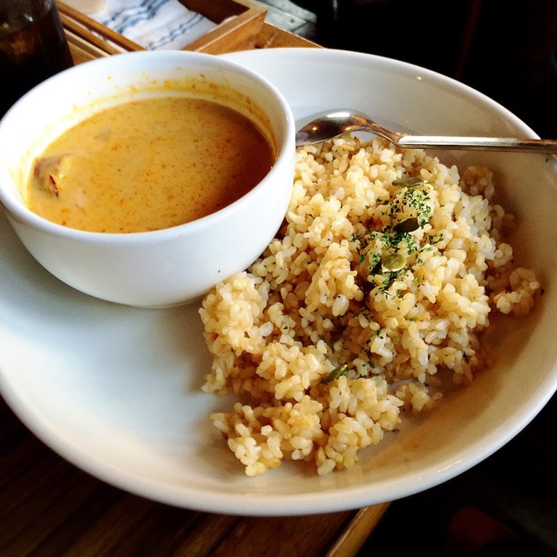  インド風チキンカレー(モワカフェ)