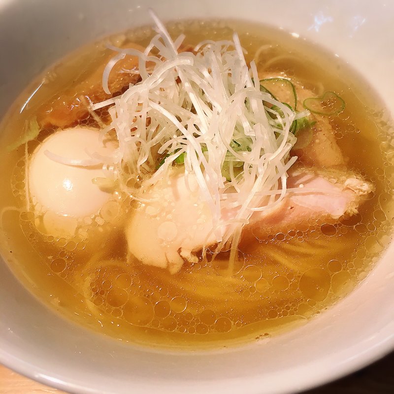 味玉塩らーめん(らーめん芝浜 )