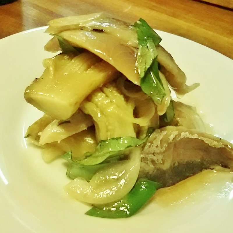 鯵と焼きナスのマリネ(ブラッスリードロー)