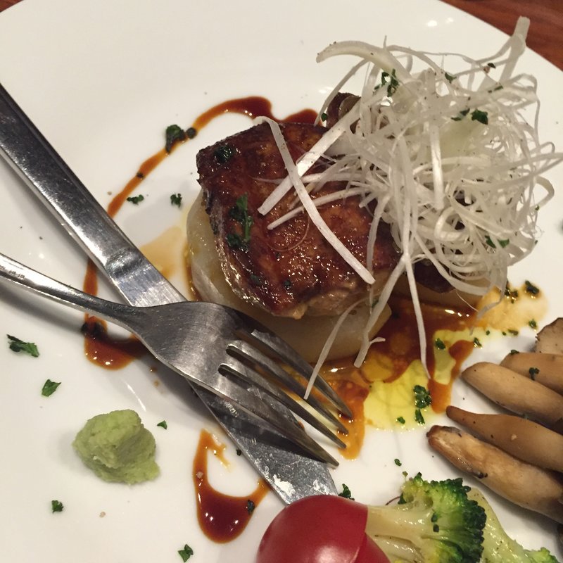 フォアグラステーキ(かちゃぐり屋)