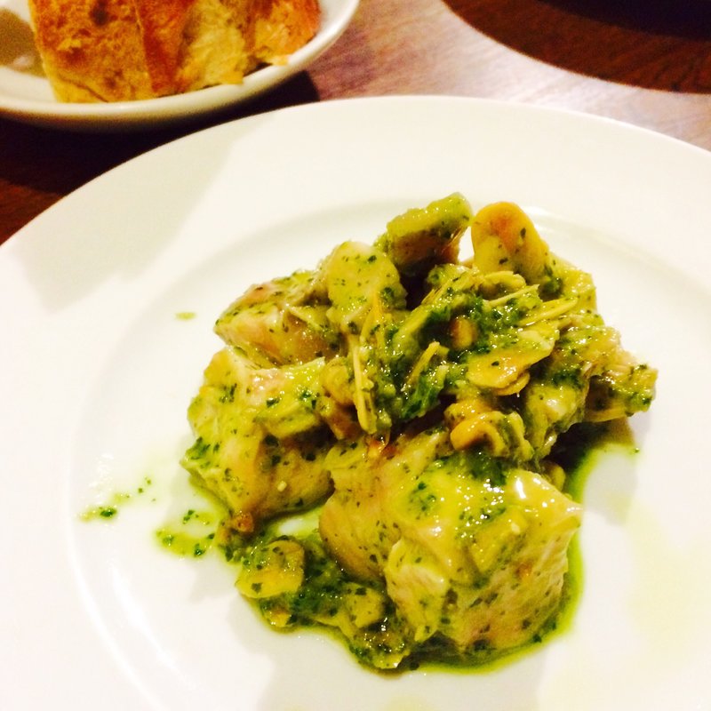 兎とナッツの冷製〜パクチーソース〜(Nico)