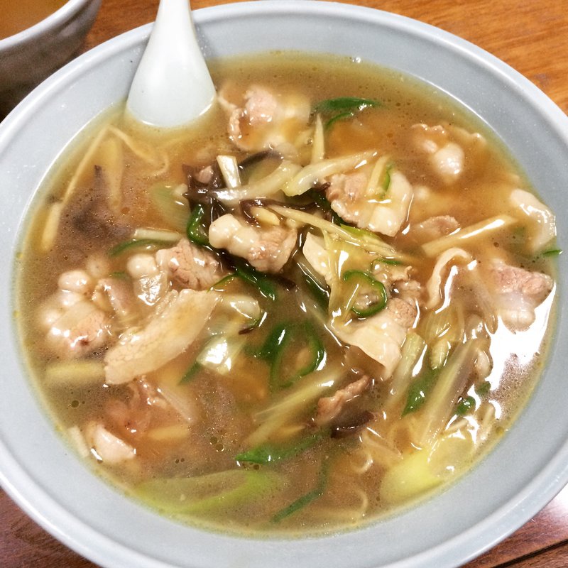 肉うまにそば(珉亭 （ミンテイ）)